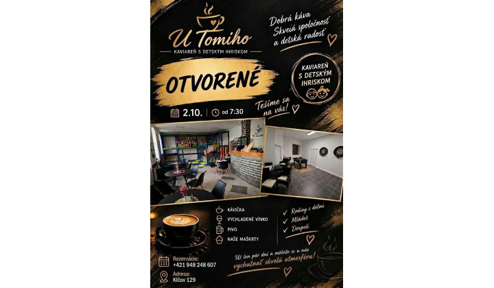 Kaviareň u Tomiho