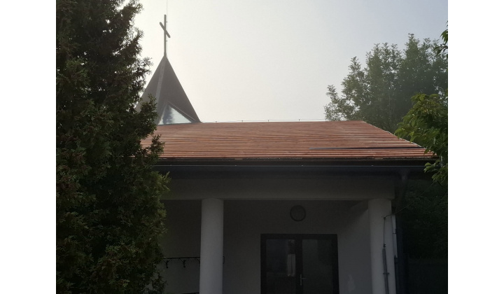 Oprava strechy Dom smútku