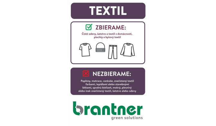 Zber textilu 